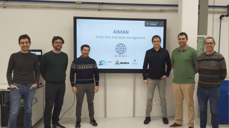 Responsables del proyecto AIMAN reunidos